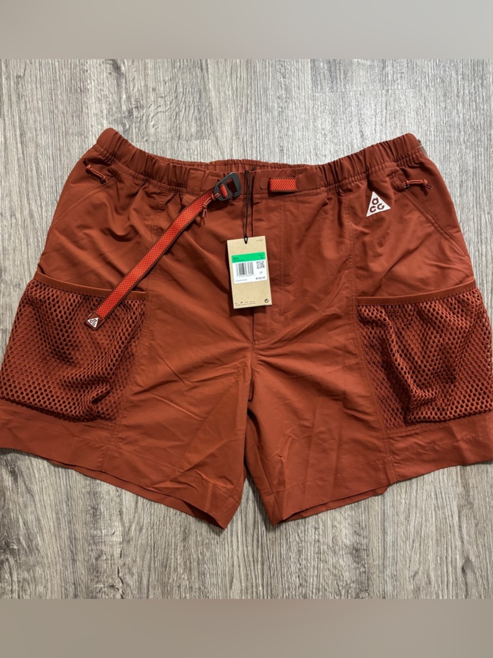 NWT Nike ACG Terracotta Trail Streetwear Shorts Utility Men’s Size XL $135